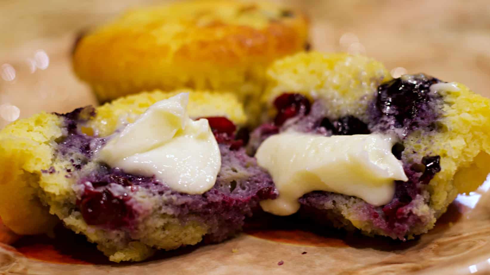 Keto Blueberry Muffin Recipe Wide