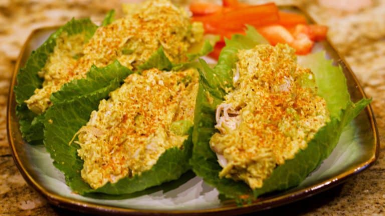 Keto Curry Chicken Salad Recipe