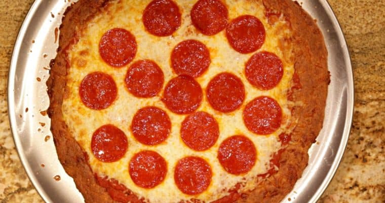 Keto Pepperoni Pizza Recipe