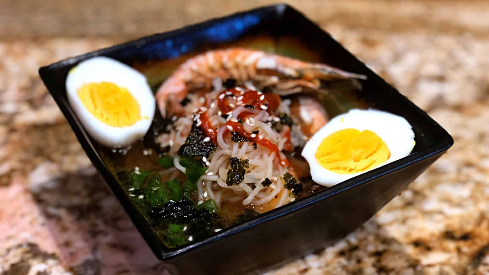 Keto Spicy Shrimp Ramen Recipe