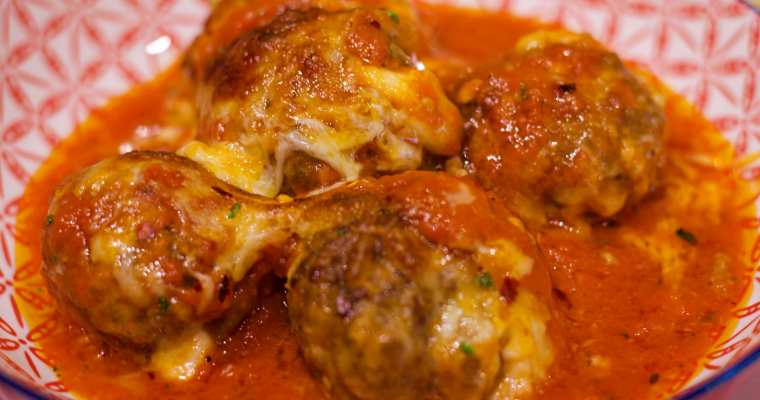 Keto Stuffed Meatballs Recipe