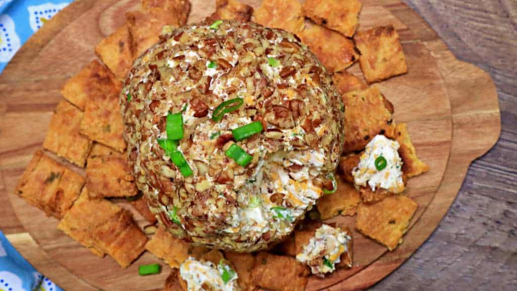 Keto Cheese Ball Top View