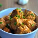 Keto Buffalo Chicken Meatballs Recipe Image