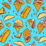 A selection of low-calorie options from Taco Bell's menu